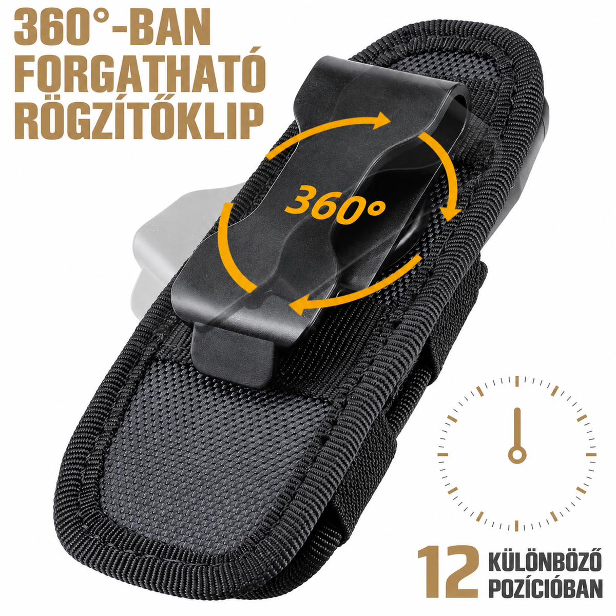 Billhol® elemlámpatartó tok
