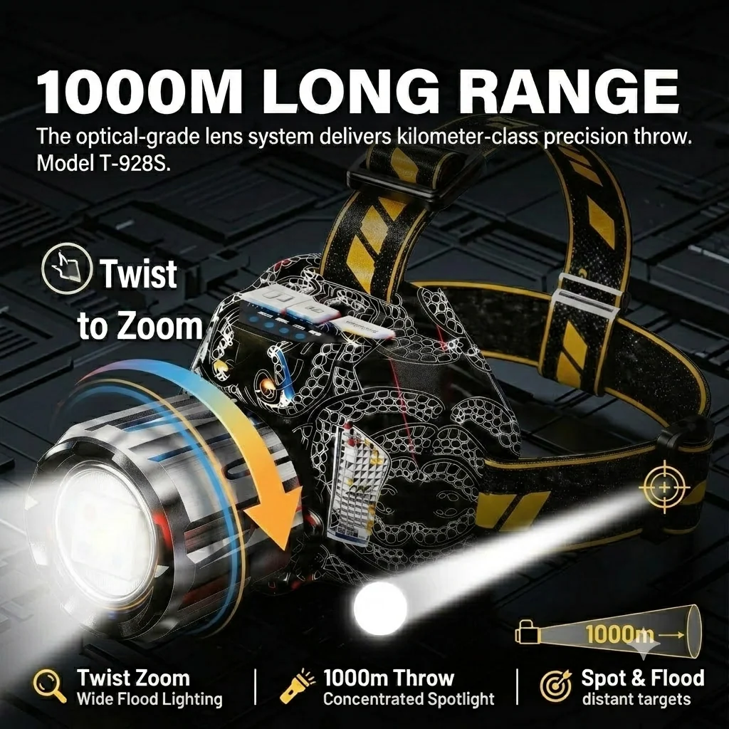 Billhol® Multi-Light Headlamp