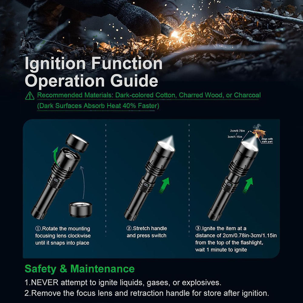Upsell - Billhol® Super Bright Ultimate Survival Flashlight