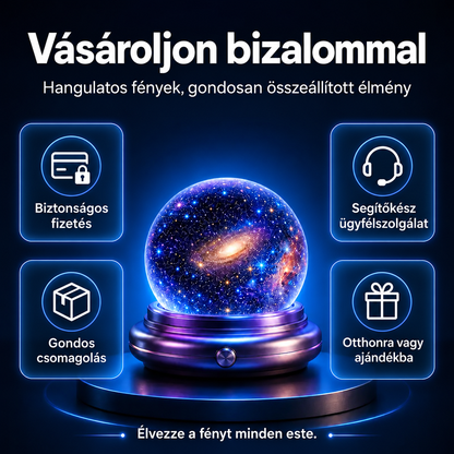 Topacme® Éjszakai fényprojektor